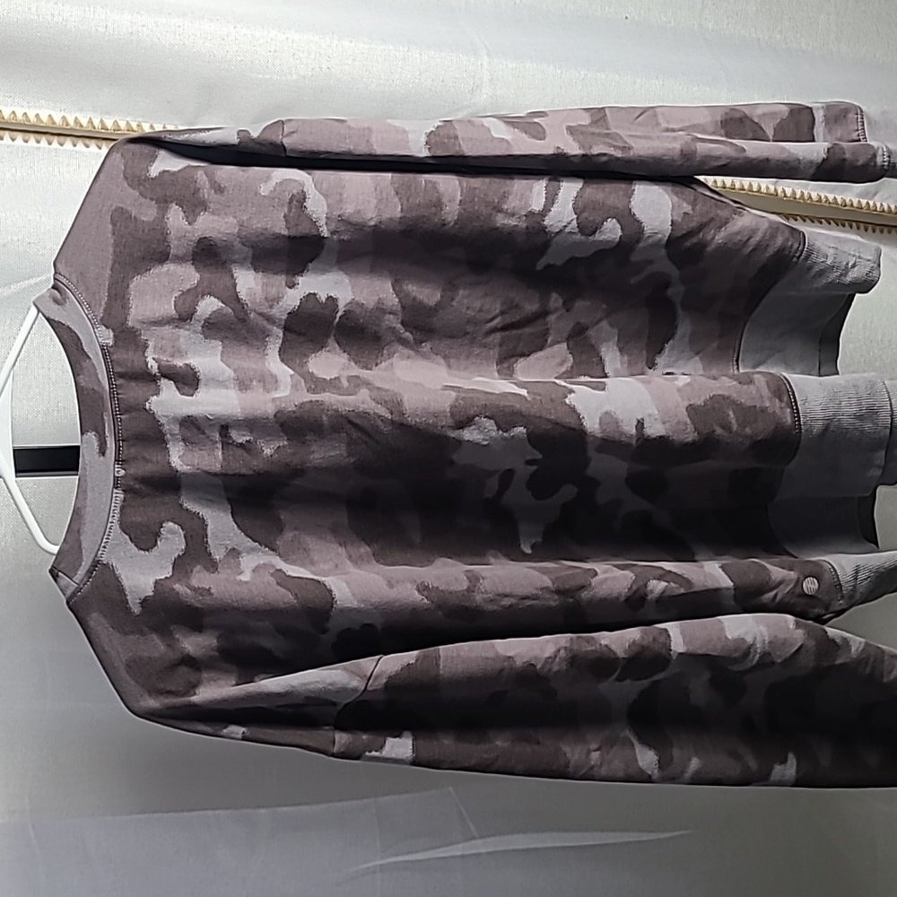 Zella Camo Sweatshirt Womens Xl Crewneck - Picture 4 of 4